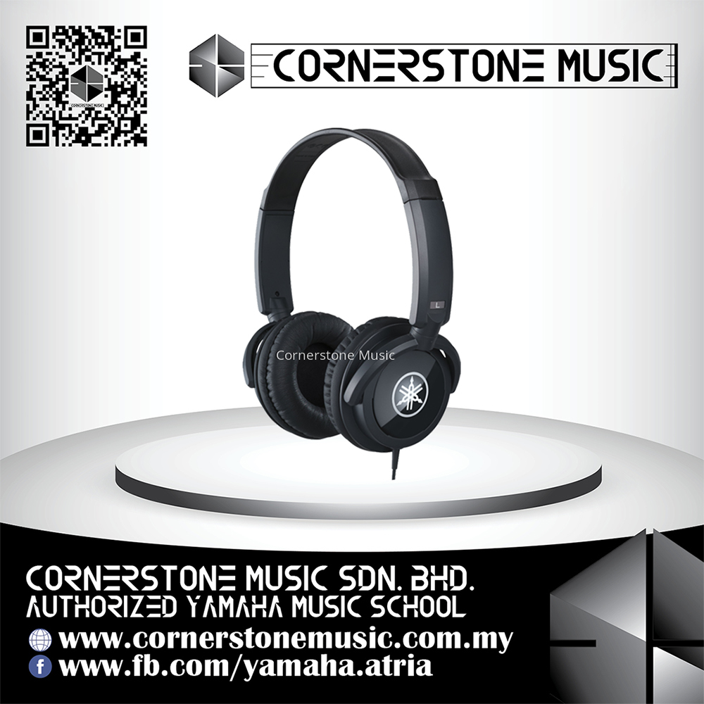 Yamaha HPH-100 Instrument Headphone HPH 100 Black ( HPH-100-B / HPH100B /  HPH100 B / HPH 100B )