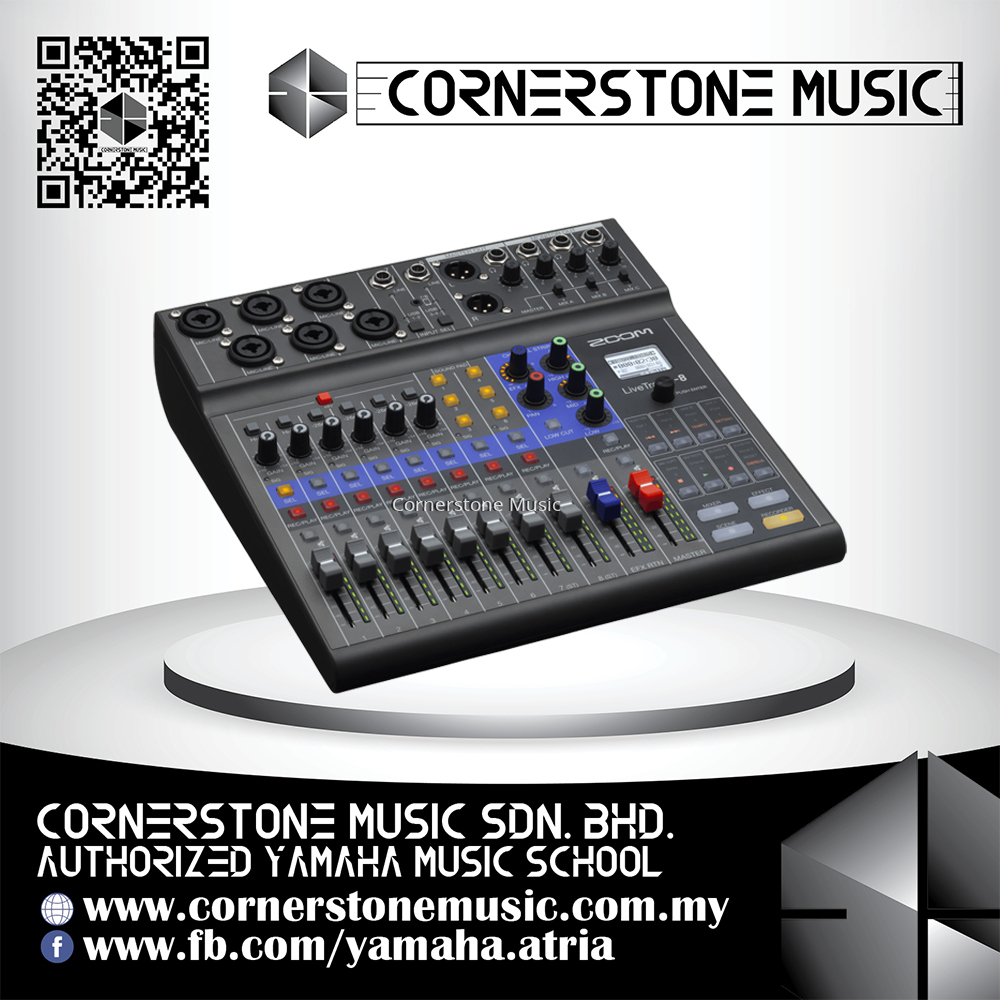 Zoom LiveTrak L8 (Multitrack Mixer/Audio Interface)