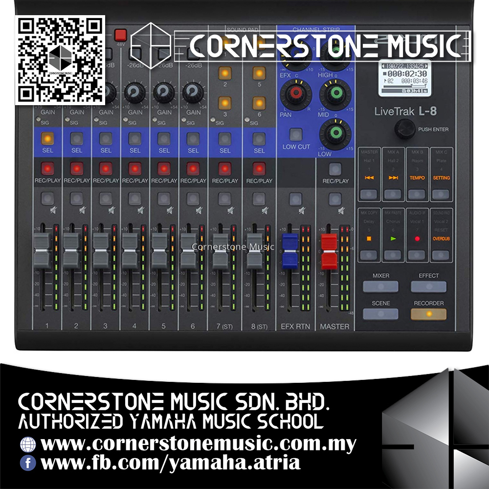 Zoom LiveTrak L8 (Multitrack Mixer/Audio Interface)