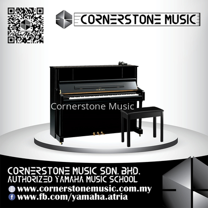 Yamaha Acoustic Upright Silent Piano U1J-SC3 *Pre Order*( U1J SC3 / U1JSC3 / U1JSC3PE ) - PE / Polished Ebony